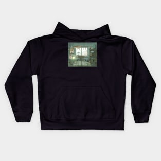 Granfather's Study Kids Hoodie